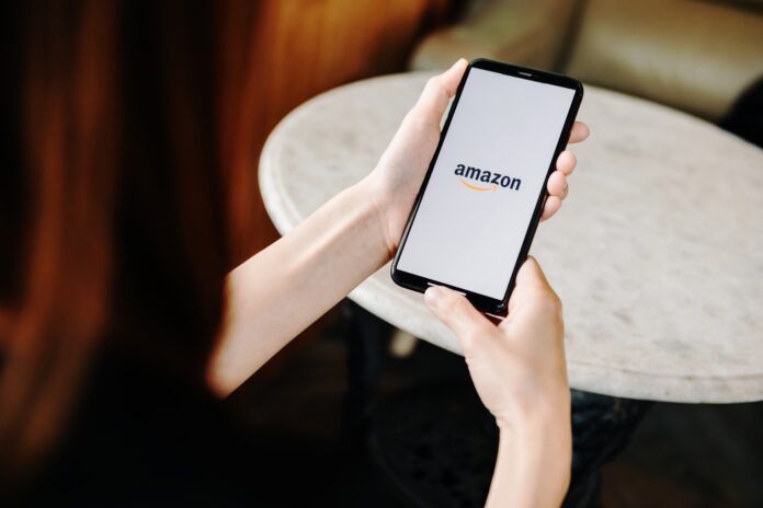 Чианг,Май,Таиланд.,Февраль, 08, 2024:,Амазонка,Логотип,А,Кредит